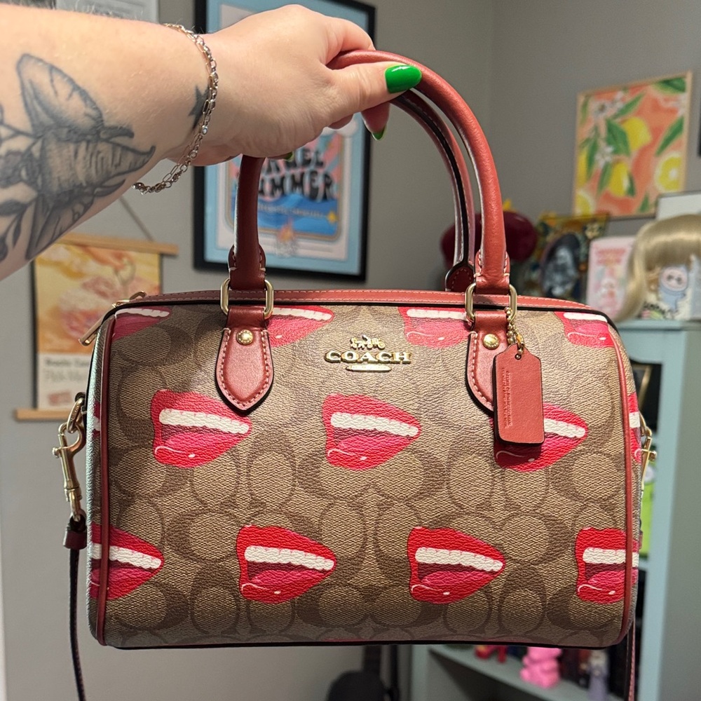 Coach x Tom Wesselman Mouth Rowan Bag